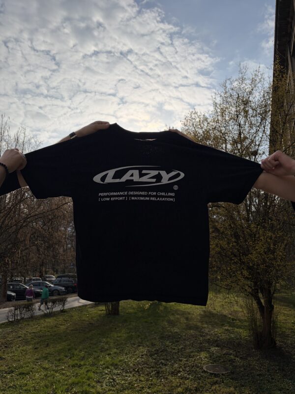 Lazy T-shirt Oversize - Black