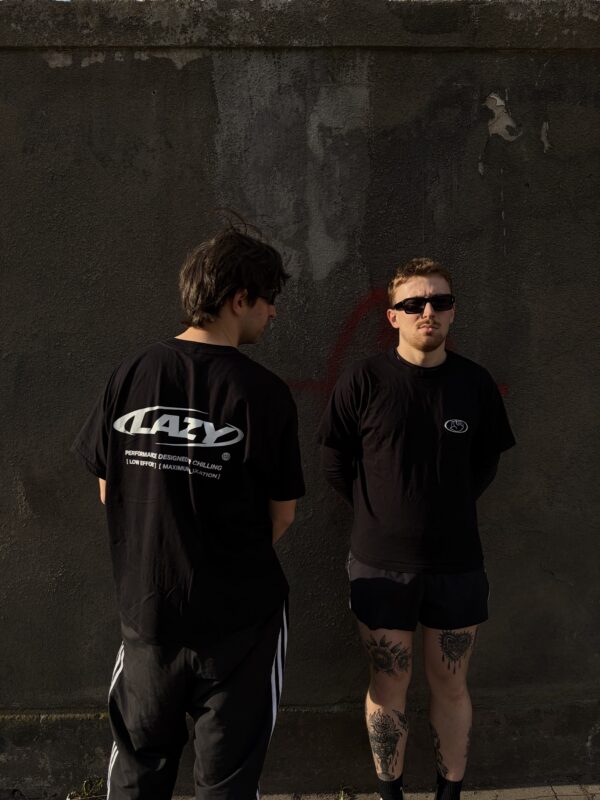 Lazy T-shirt Oversize - Black